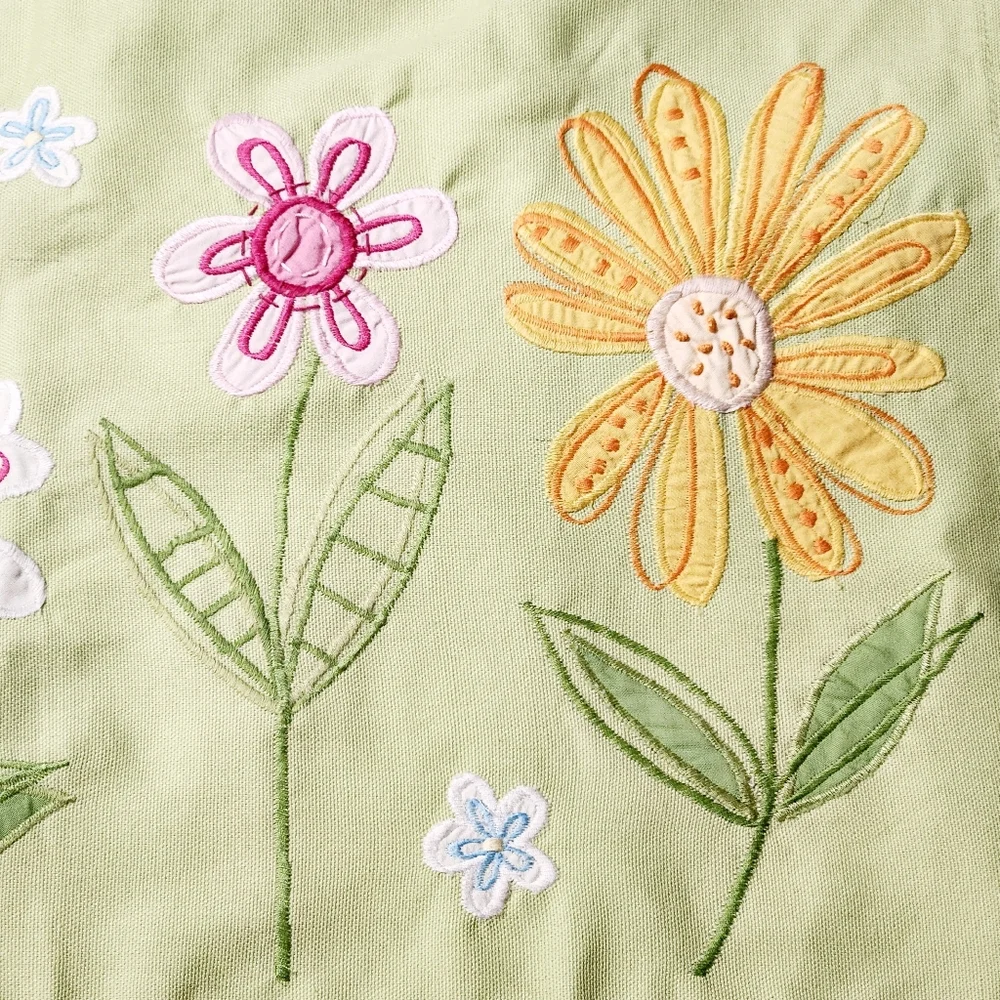 Pottery Barn Kids Daisy Garden Floral Valances (Set of 2) — 44